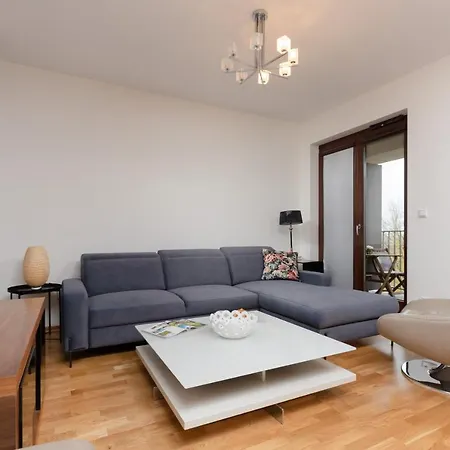 Warsaw Srodmiescie Apartment With Balcony By Noclegi Renters Exterior photo
